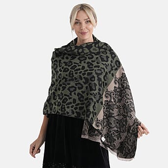 https://tjcuk.sirv.com/Products/83/7/8379472/Maisi-Leopard-Scarf-Size-One-Size-Green_8379472_3.jpg?w=342&h=342