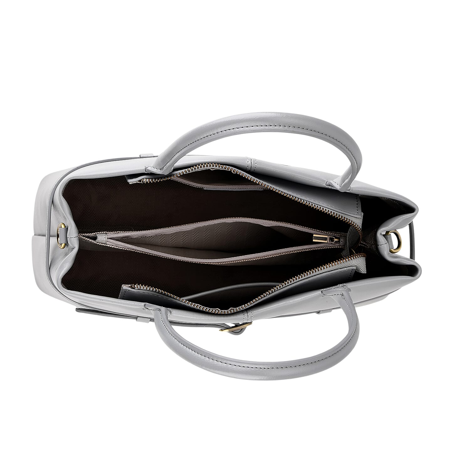 Designer Inspired- 100% Genuine Leather Tote  Bag - Cornflower