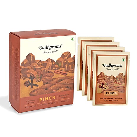 NEW LAUNCH- Gudhgrams PINCH Cinnamon - Clove Jaggery Powder