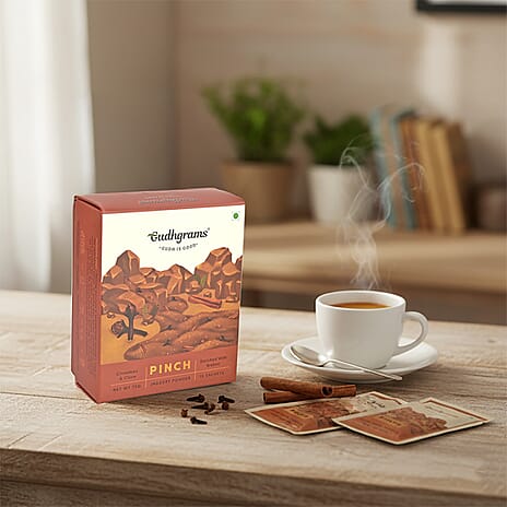 NEW LAUNCH- Gudhgrams PINCH Cinnamon - Clove Jaggery Powder