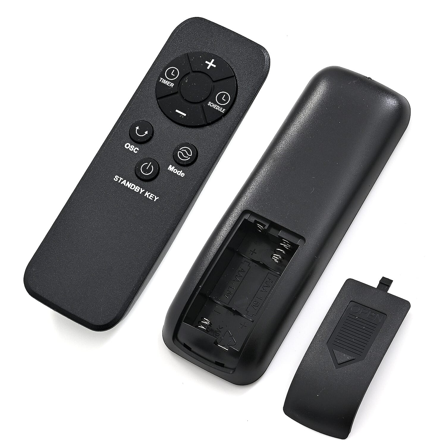 Bladeless Air Purifying Cooling Tower Fan with HEPA 13 Filter (Size 22x105 cm) - Black