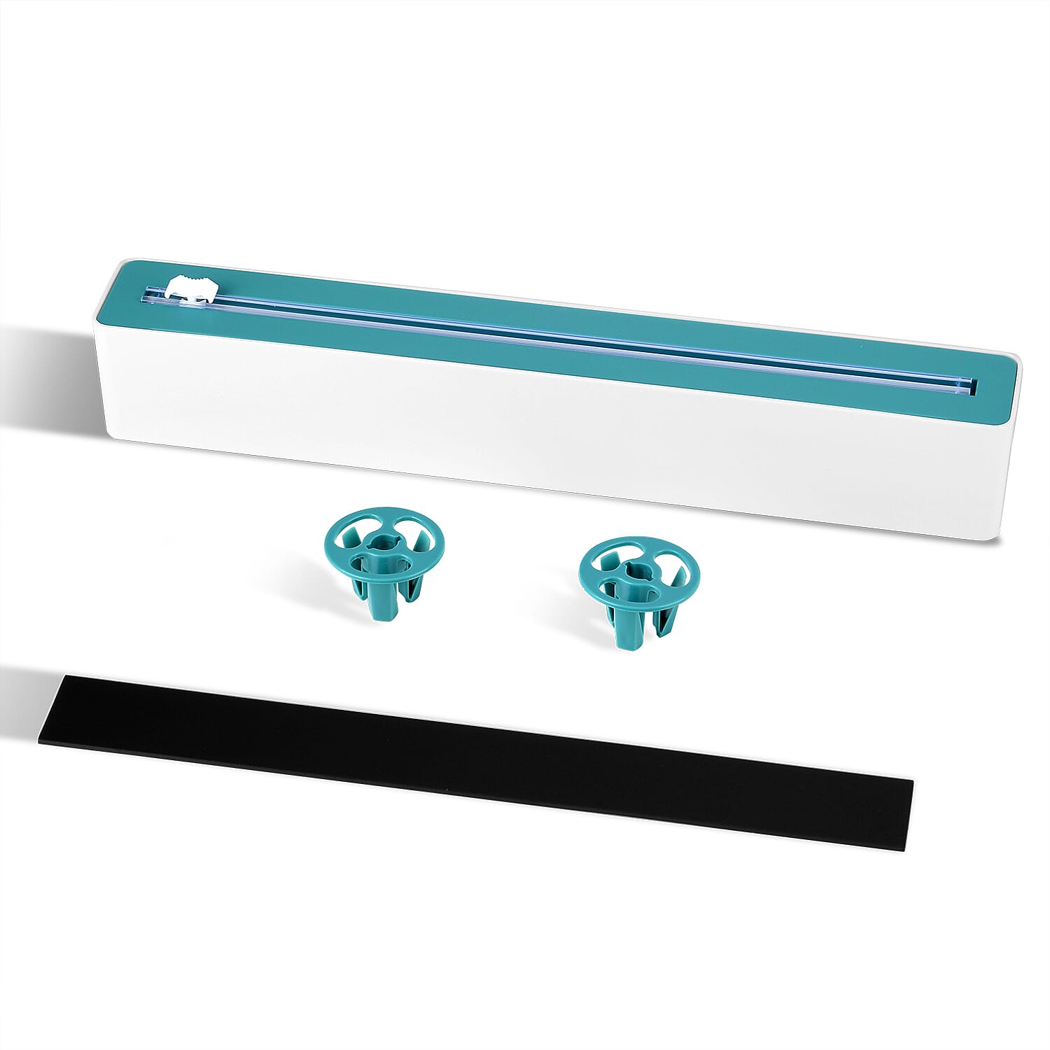 Refillable Kitchen Cling Film Cutter - Green