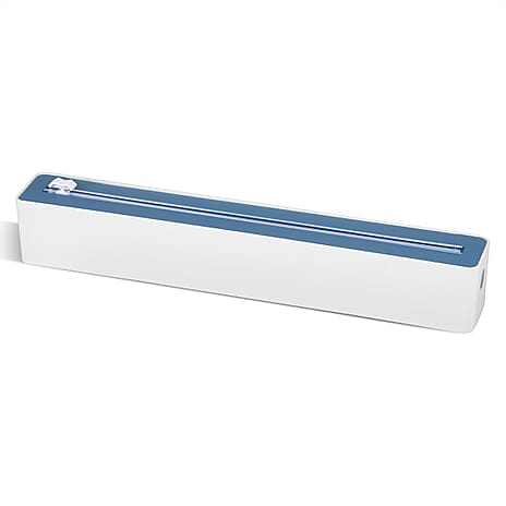 Refillable Kitchen Cling Film Cutter - Blue