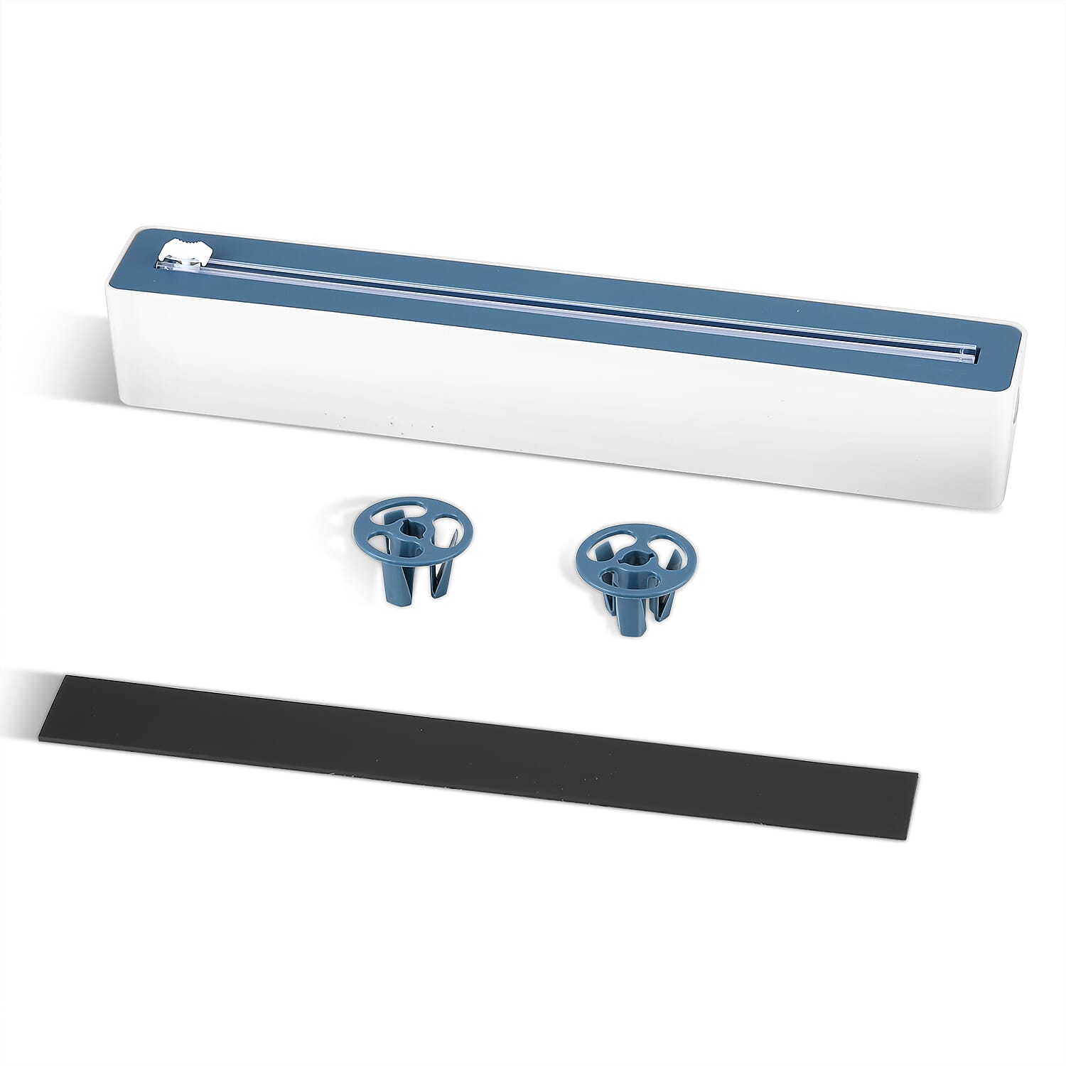 Refillable Kitchen Cling Film Cutter - Blue