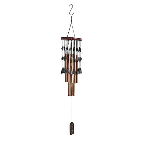 LIVMORE Hanging Wind Chime (90 Cm) - Gold
