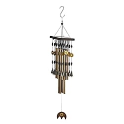 LIVMORE Hanging Wind Chime (90 Cm) - Gold