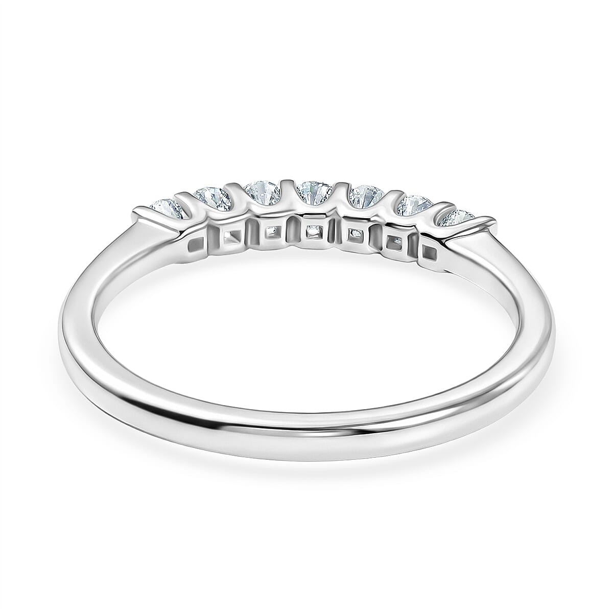 Luxuriant Lab Grown Diamond Ring in Sterling Silver 0.266 Ct.