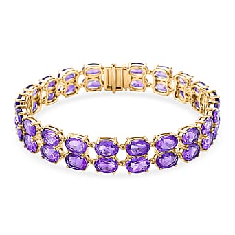 https://tjcuk.sirv.com/Products/83/8/8380604/D-Joy-African-Amethyst-Dual-Row-Bracelet-Size-7-in-Yellow-Gold-Plated-_8380604.jpg?w=342&h=342