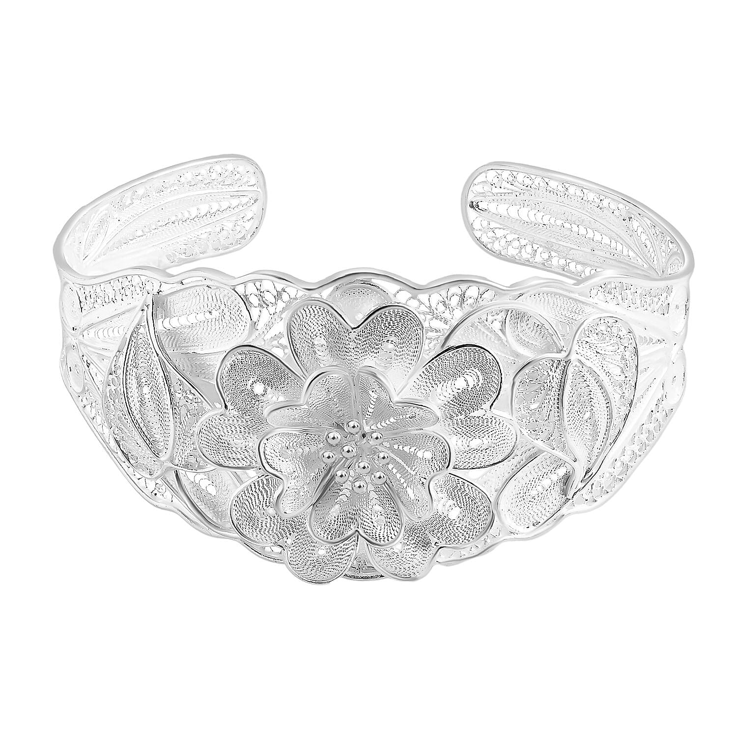 Sterling Silver Bangle, Silver Wt.29.84 Gms