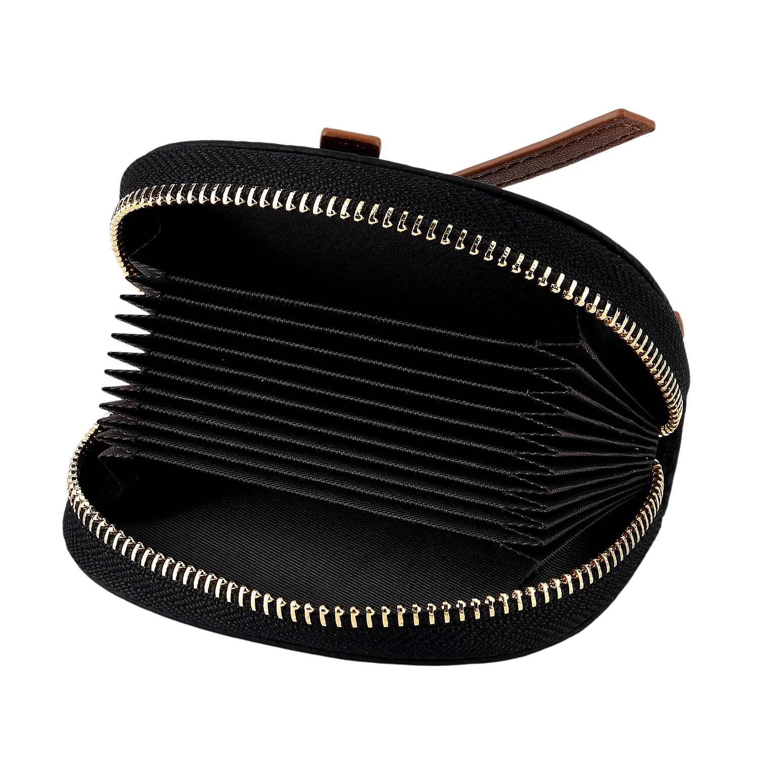 100% Genuine Leather RFID Card Holder - Black