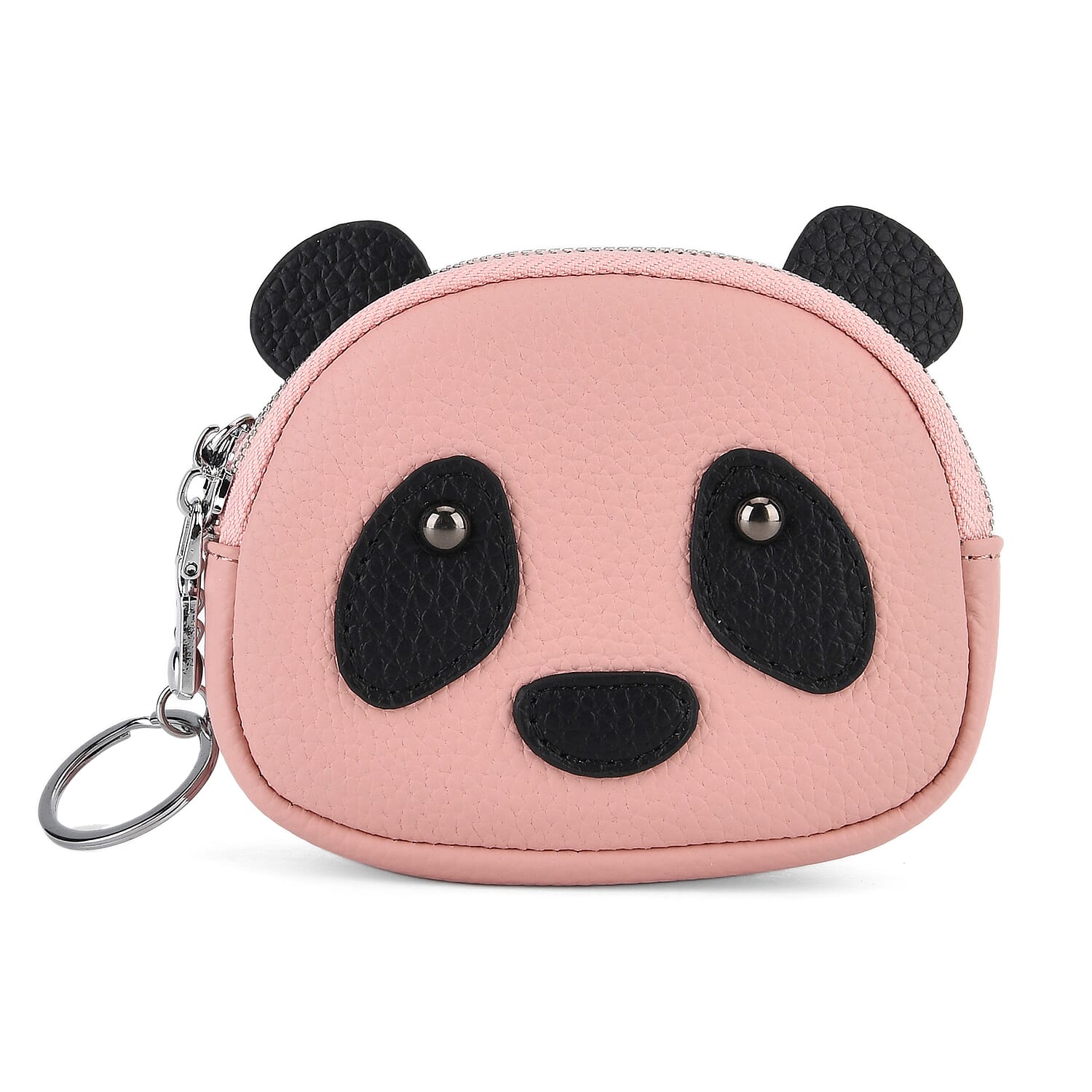 Leather Patterned Wallet (Size 12x4x10 cm) - Pink