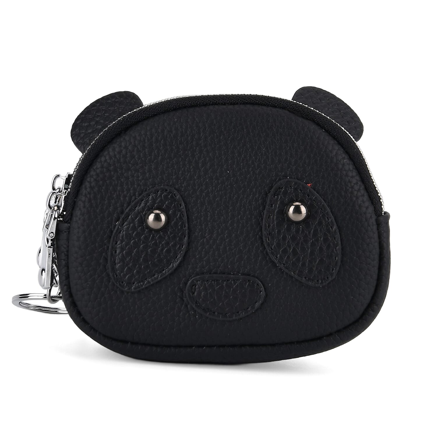 Leather Patterned Wallet (Size 12x4x10 cm) - Black