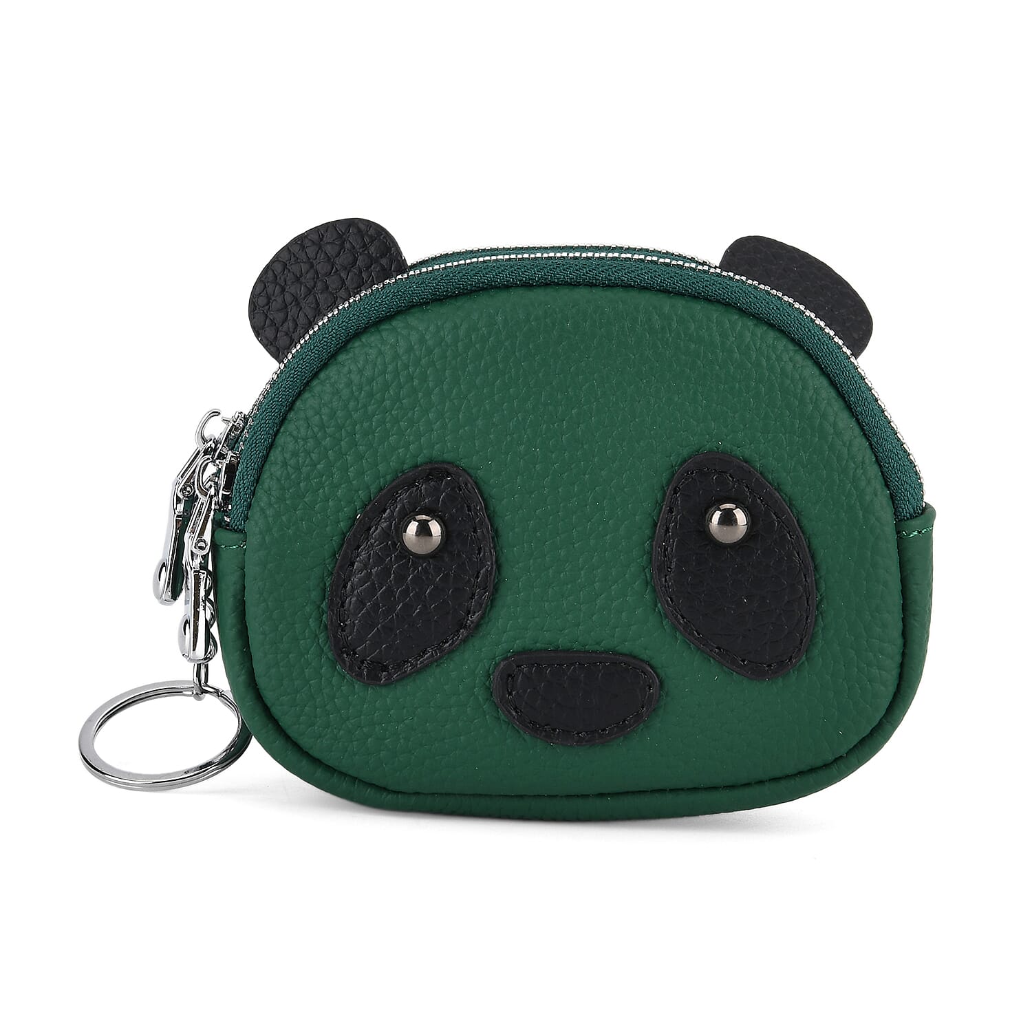 Leather Patterned Wallet (Size 12x4x10 cm) - Teal