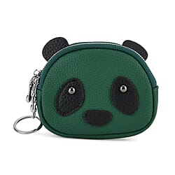 Leather Patterned Wallet (Size 12x4x10 cm) - Off White