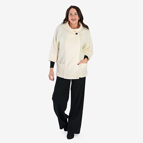 Sugar Crisp  Coat (Size - One Size) - Cream