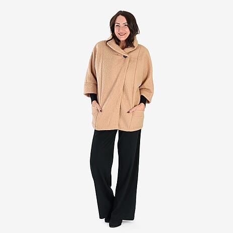 Sugar Crisp  Coat (Size - One Size) - Mocha