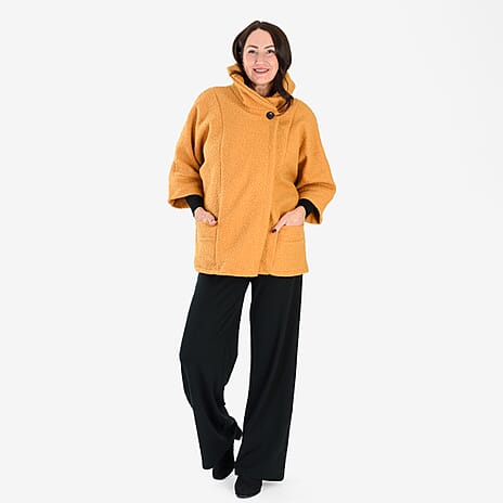 Sugar Crisp  Coat (Size - One Size) - Mustard