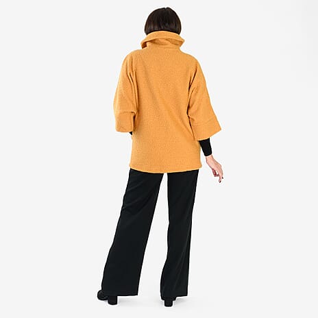 Sugar Crisp  Coat (Size - One Size) - Mustard