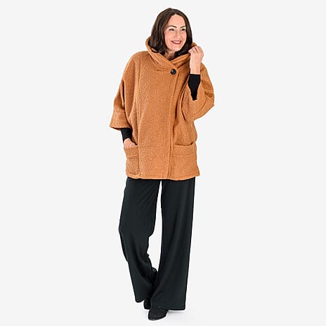 Sugar Crisp  Coat (Size - One Size) - Rust
