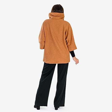 Sugar Crisp  Coat (Size - One Size) - Rust