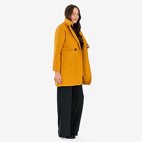 Sugar Crisp  Coat (Size - One Size) - Mustard