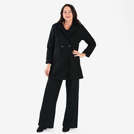 Sugar Crisp  Coat (Size - One Size) - Black