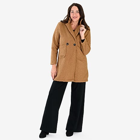 Sugar Crisp  Coat (Size - One Size) - Beige