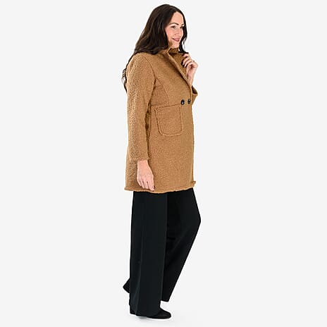 Sugar Crisp  Coat (Size - One Size) - Beige