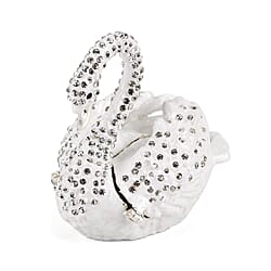 Livmore Swan Trinket Storage Box - Black