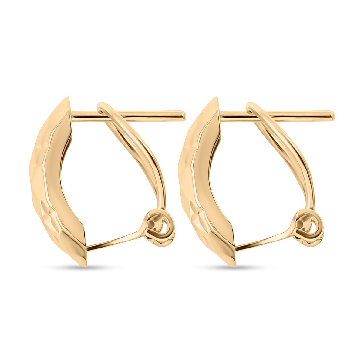 9K Yellow Gold Earring with French Clip