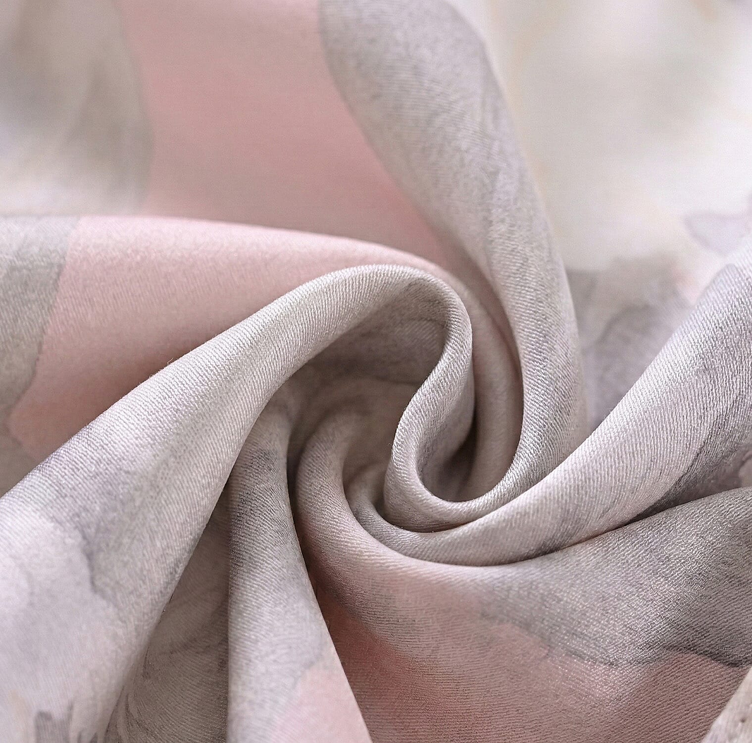 LA Marey Signature Set of 3 100% Mulberry Silk Fitted Sheets & 2 MOP Button Pillowcases (190 x 135 cm) - Beige