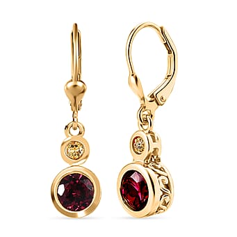 https://tjcuk.sirv.com/Products/84/1/8412059/D-Joy-Rhodolite-Garnet-Citrine-Solitaire-Lever-Back-Earring-in-18K-YG-_8412059.jpg?w=342&h=342