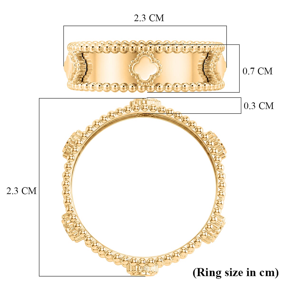 Luxoro 9K Yellow Gold Fancy Ring, Gold Wt.2.65 Gms