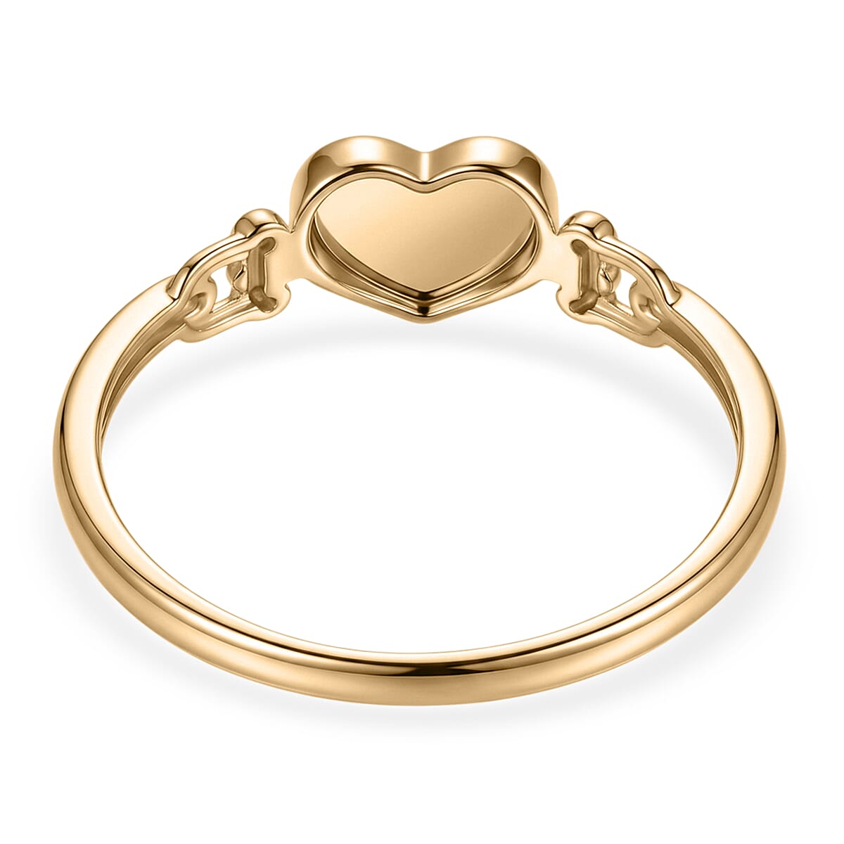 Close Out Deal- Royal Bali 9K Yellow Gold Heart Ring