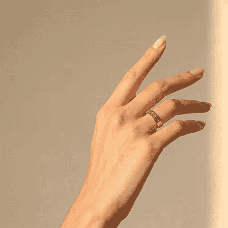 Designer Inspired- 9K Yellow Gold Screw Band Ring