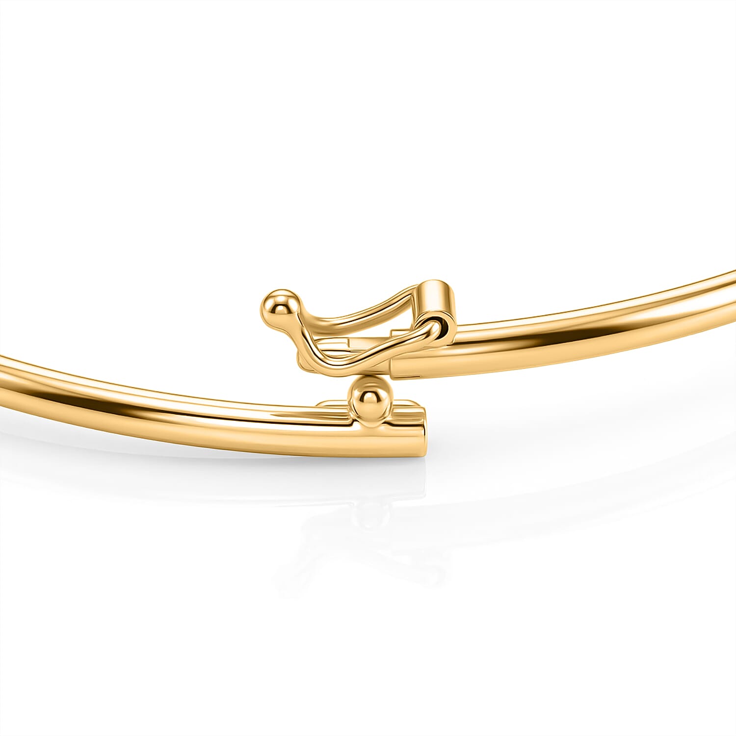 Luxoro 9K Yellow Gold Bangle (Size - 7.5), Gold Wt. 2.61 Gms