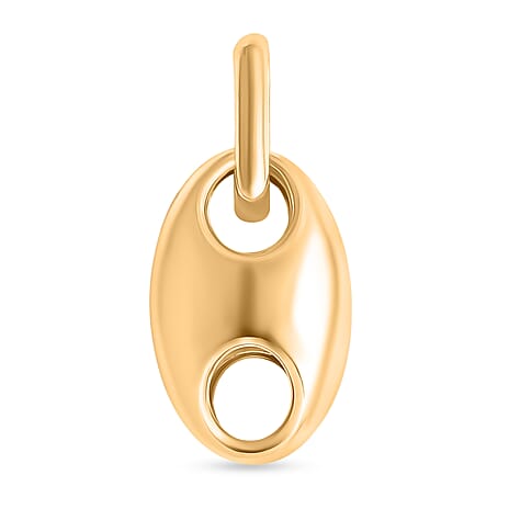 Designer Inspired Royal Bali Collection- 9K Yellow Gold Mariner Link Pendant