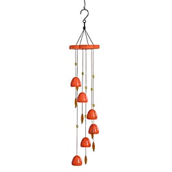 LIVMORE Hanging Wind Chime (74 cm) - Green