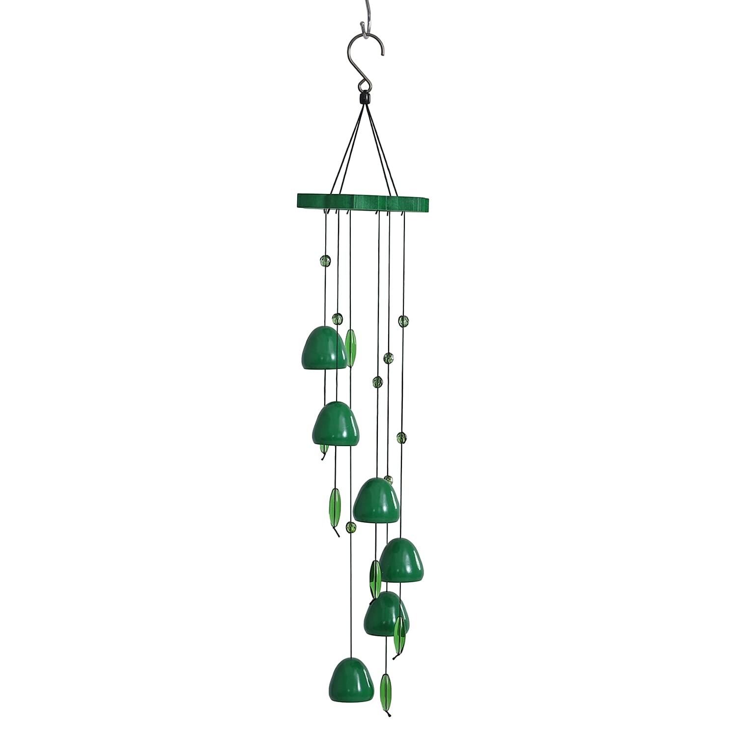 LIVMORE Hanging Wind Chime (74 cm) - Green