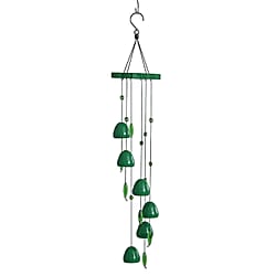 LIVMORE Hanging Wind Chime (74 cm) - Green