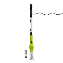 Livmore Electric Grass Burner with 2 Heat Settings (2000W) - Black & Green