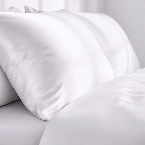 Hush Haven 100% Mulberry Silk Pillowcase with MOP Button (50x75 cm) - Ivory