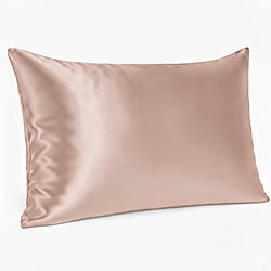 Hush Haven 100% Mulberry Silk Pillowcase with MOP Button (50x75 cm) - Ivory