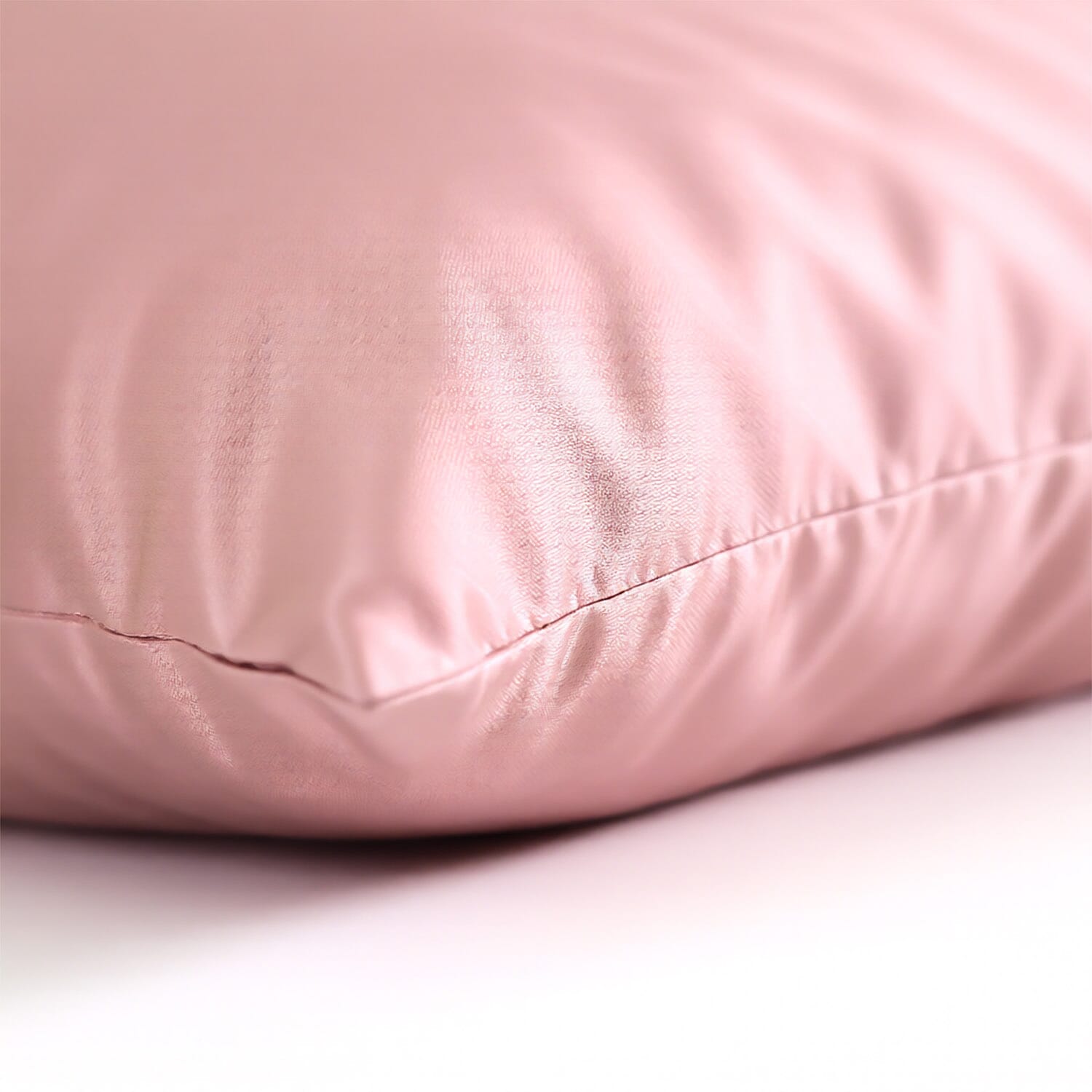 Hush Haven 100% Mulberry Silk Pillowcase with MOP Button (50x75 cm) - Light pink