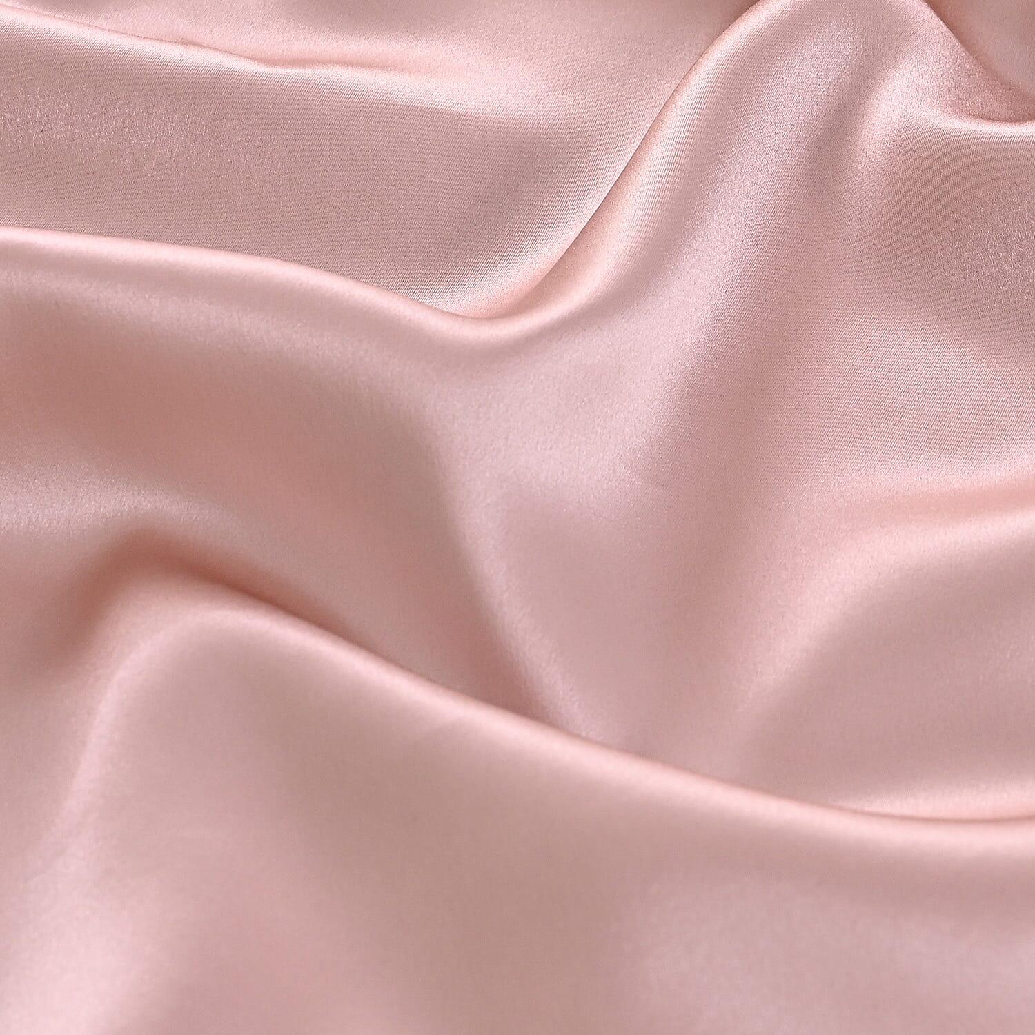 Hush Haven 100% Mulberry Silk Pillowcase with MOP Button (50x75 cm) - Light pink