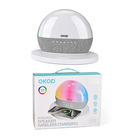 Bluetooth Speaker (Size 21x16 cm) - White