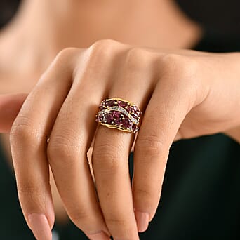 https://tjcuk.sirv.com/Products/84/1/8413035/D-Joy-Rhodolite-Garnet-White-Zircon-Cluster-Ring-in-18K-YG-PlatingSter_8413035_2.jpg?w=342&h=342