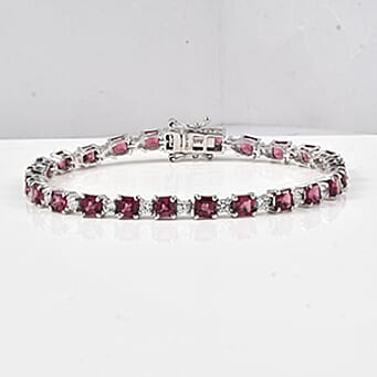 https://tjcuk.sirv.com/Products/84/1/8413266/D-Joy-Rhodolite-Garnet-White-Zircon-Cluster-Bracelet-Size-7-in-Rhodium_8413266.jpg?w=342&h=342