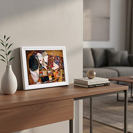 169 Piece DIY 3D Decoupage Frame Kit - The Kiss