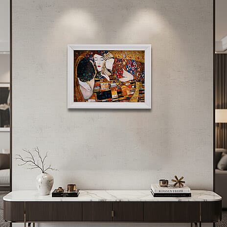 169 Piece DIY 3D Decoupage Frame Kit - The Kiss